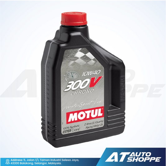 MOTUL 300V Chrono 10W40 Fully Synthetic Original (2L)