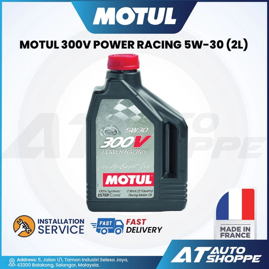 MOTUL 300V Power Racing 5W30 Fully Synthetic Original (2L)