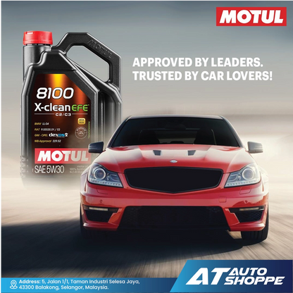 MOTUL 8100 X-Clean EFE 5W30 Fully Synthetic Original (5L)
