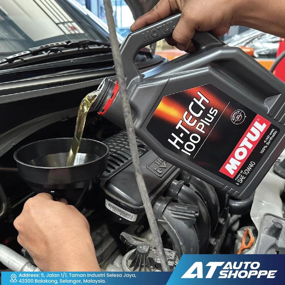 MOTUL H-Tech 100 Plus 10W40 Fully Synthetic Original (4L)