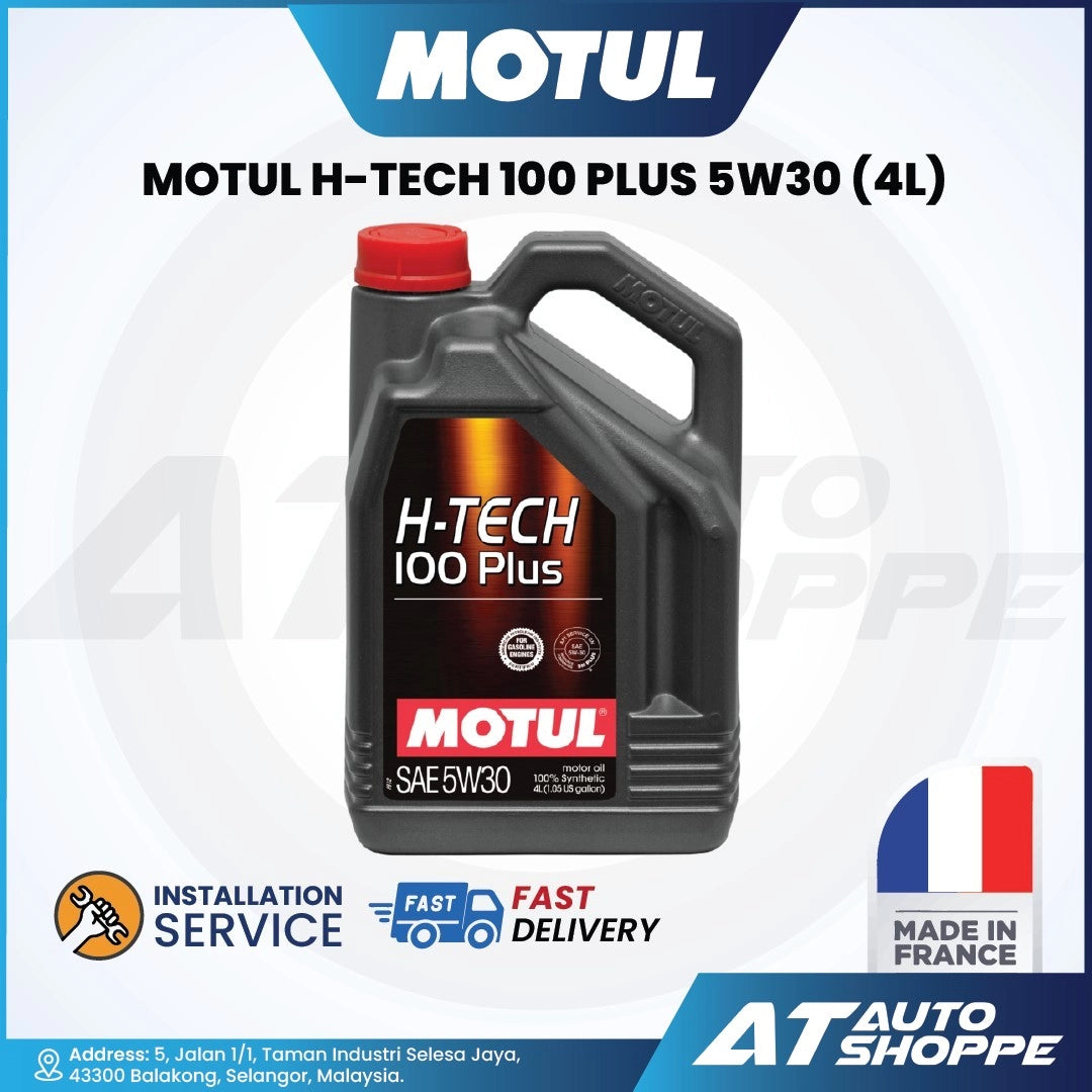 MOTUL H-Tech 100 Plus 5W30 Fully Synthetic Original (4L)