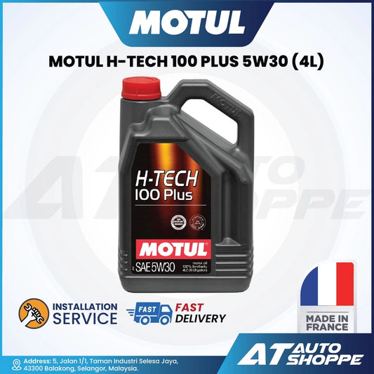 MOTUL H-Tech 100 Plus 5W30 Fully Synthetic Original (4L)