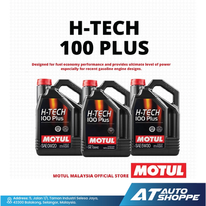 MOTUL H-Tech 100 Plus 5W30 Fully Synthetic Original (4L)