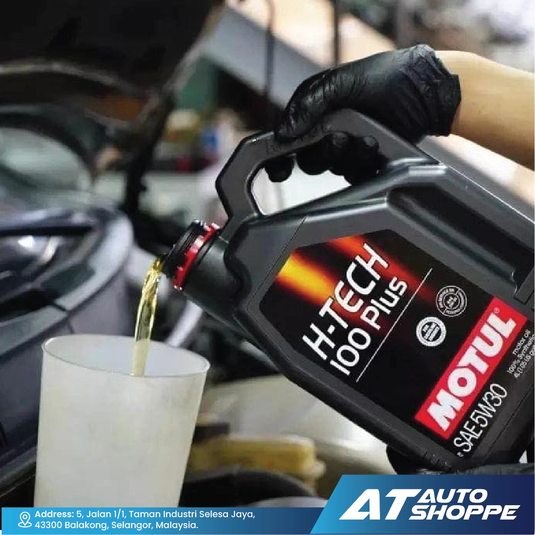 MOTUL H-Tech 100 Plus 5W30 Fully Synthetic Original (4L)