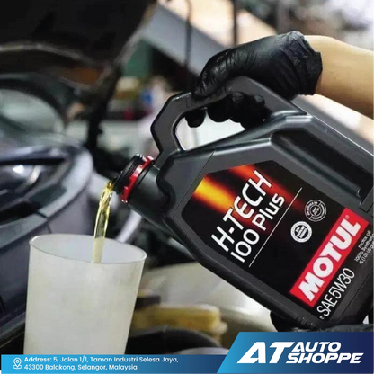 MOTUL H-Tech 100 Plus 5W30 Fully Synthetic Original (4L)