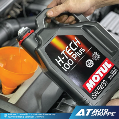 MOTUL H-Tech 100 Plus 5W30 Fully Synthetic Original (4L)