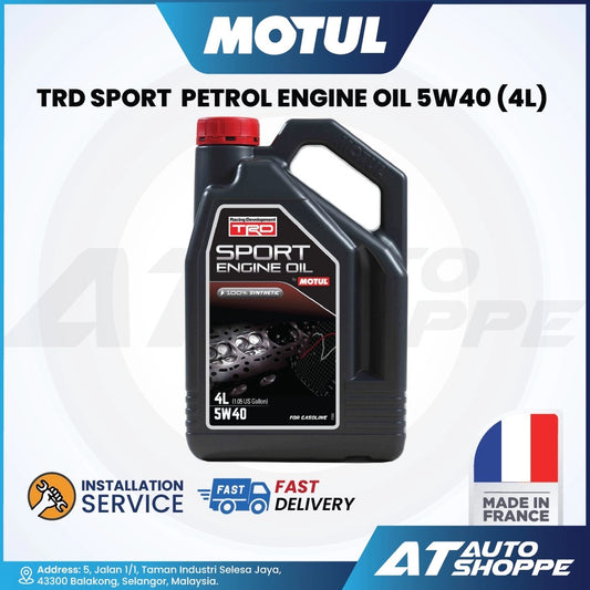 MOTUL TRD Sport 5W40 Petrol Fully Synthetic Original (4L)