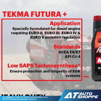 MOTUL Tekma Futura + 10W40 Semi Synthetic Diesel (5L)