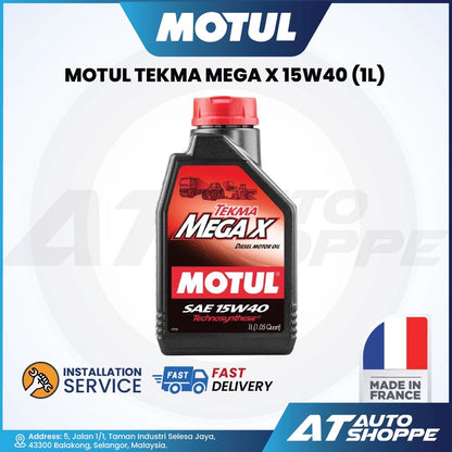 MOTUL Tekma Mega X 15W40 Diesel Semi Mineral Heavy Duty (1L)