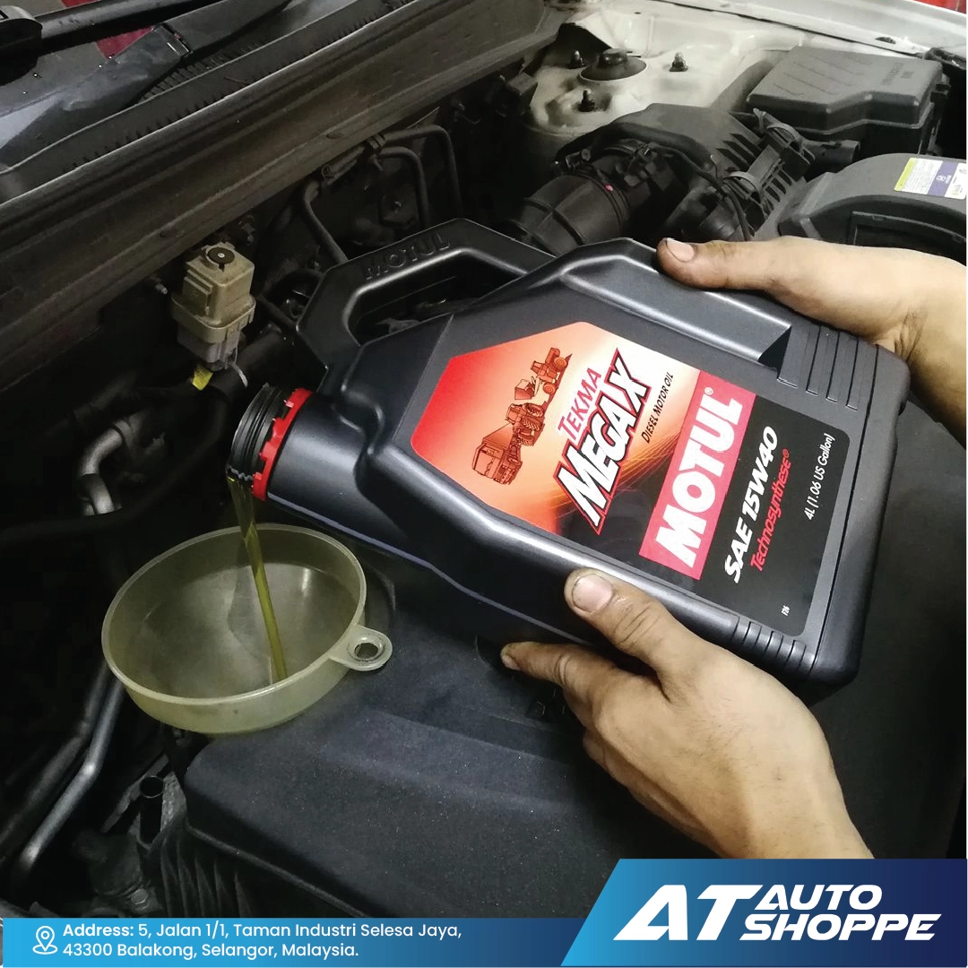 MOTUL Tekma Mega X 15W40 Diesel Semi Mineral Heavy Duty Original (4L)