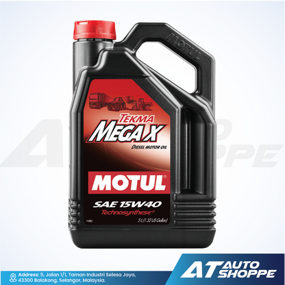 MOTUL Tekma Mega X 15W40 Diesel Semi Mineral Heavy Duty (5L)