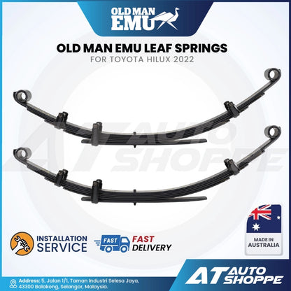 Old Man Emu Leaf Springs for Toyota Hilux 2022-Current