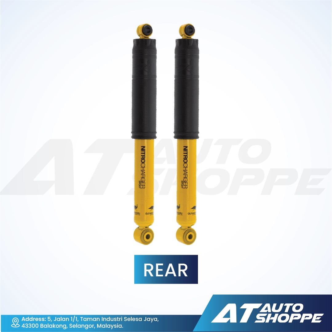 Old Man Emu Nitrocharger Sport Shock Absorbers for Ford Ranger 2012-2021