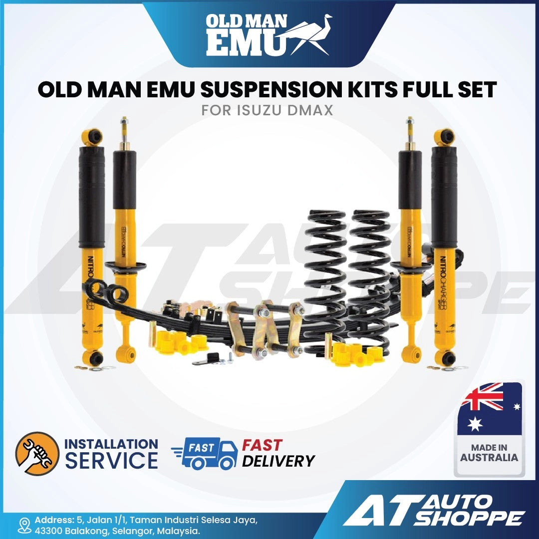 Old Man Emu Nitrocharger Sport Full Suspension Kit for Isuzu D-Max