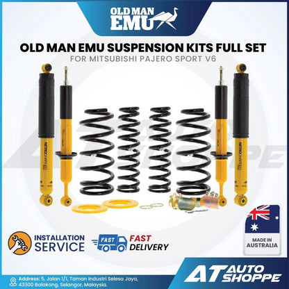 Old Man Emu Nitrocharger Sport Full Suspension Kit for Mitsubishi Pajero Sport V6