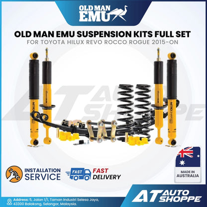 Old Man Emu Nitrocharger Sport Full Suspension Kits for Toyota Hilux 2015-Current