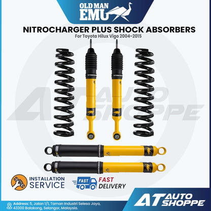 Old Man Emu Nitrocharger Sport Shock Absorbers for Toyota Hilux Vigo 2004–2015
