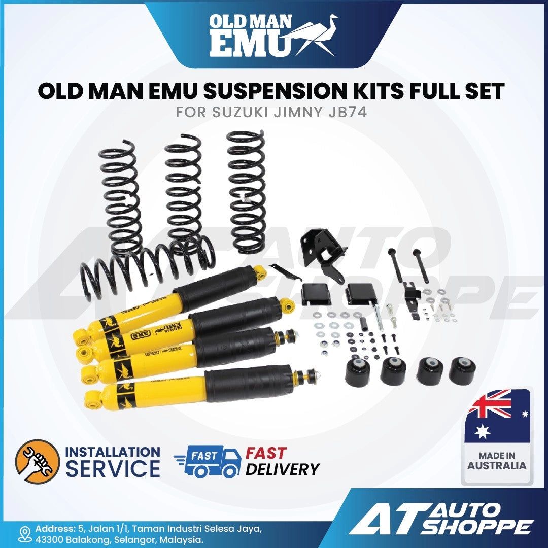 Old Man Emu Nitrocharger Sport Suspension Kit Full Set for Suzuki Jimny JB74