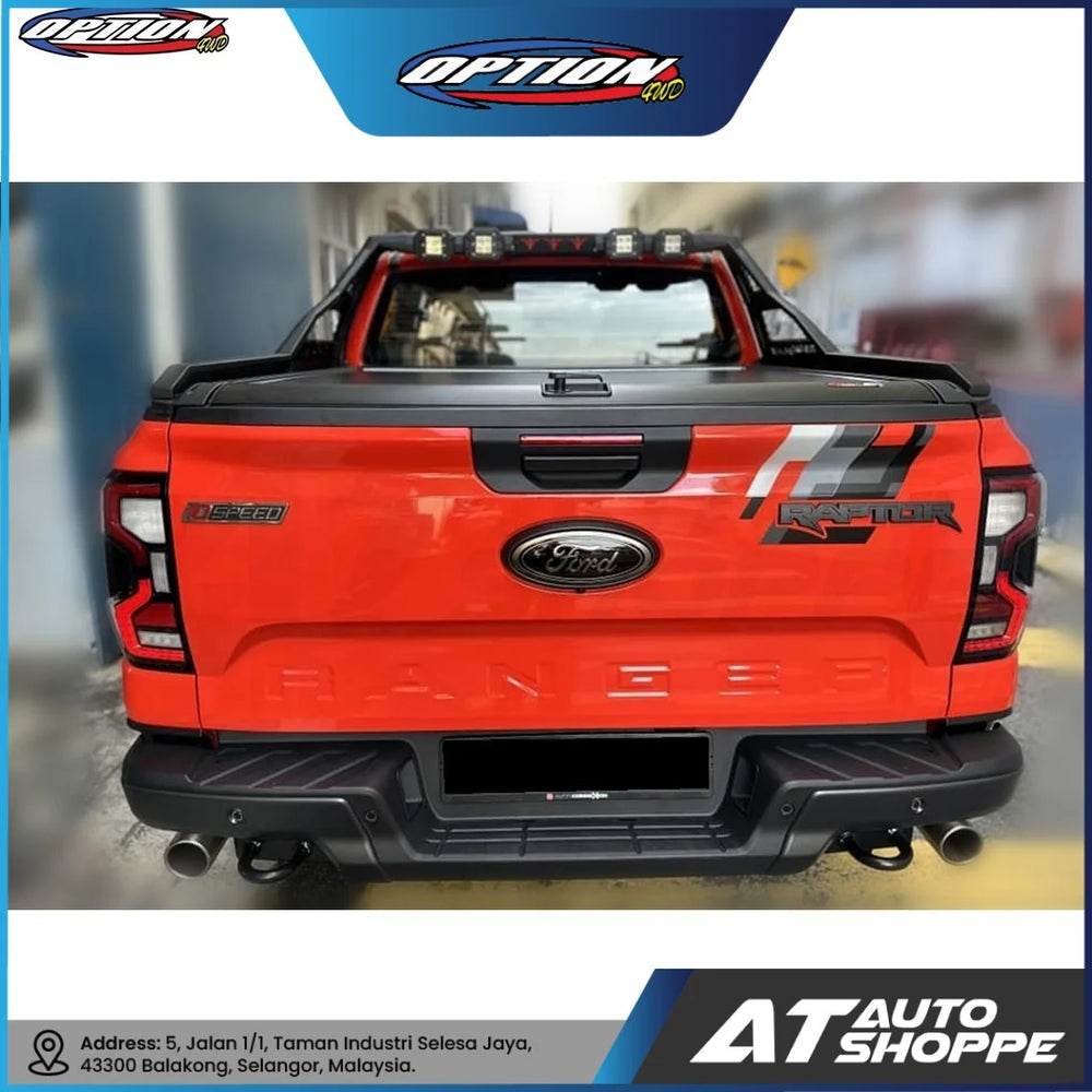OPTION 4WD Falcon-X Roll Bar for Ford Ranger Next Gen T9 (2023-Current) Matte Black