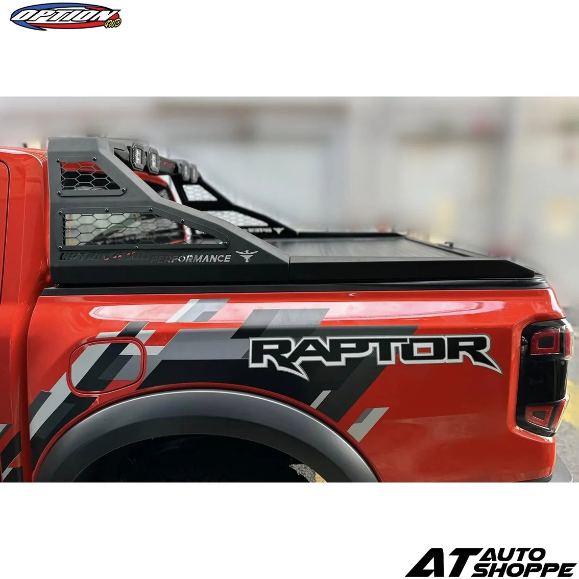OPTION 4WD Falcon-X Roll Bar for Ford Ranger Next Gen T9 (2023-Current) Matte Black