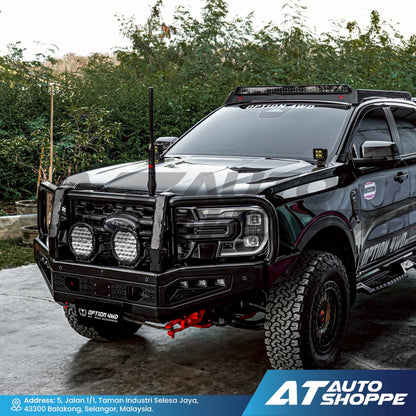 OPTION 4WD Front Bumper Loops Bar Ultra for Ford Ranger Next Gen
