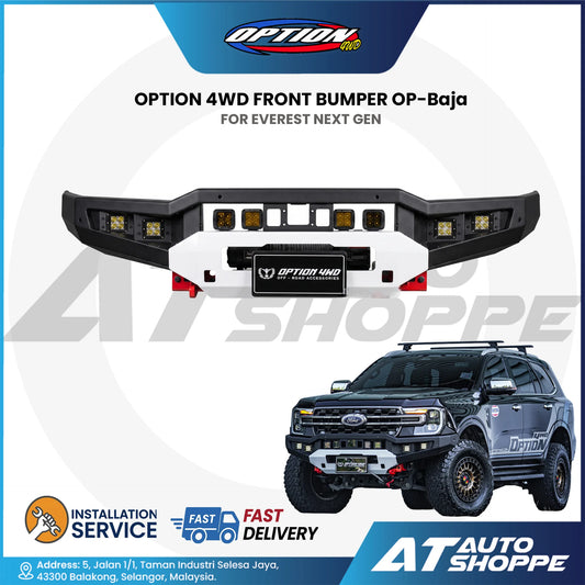 OPTION 4WD OP Baja Front Bumper for Ford Everest Next Gen