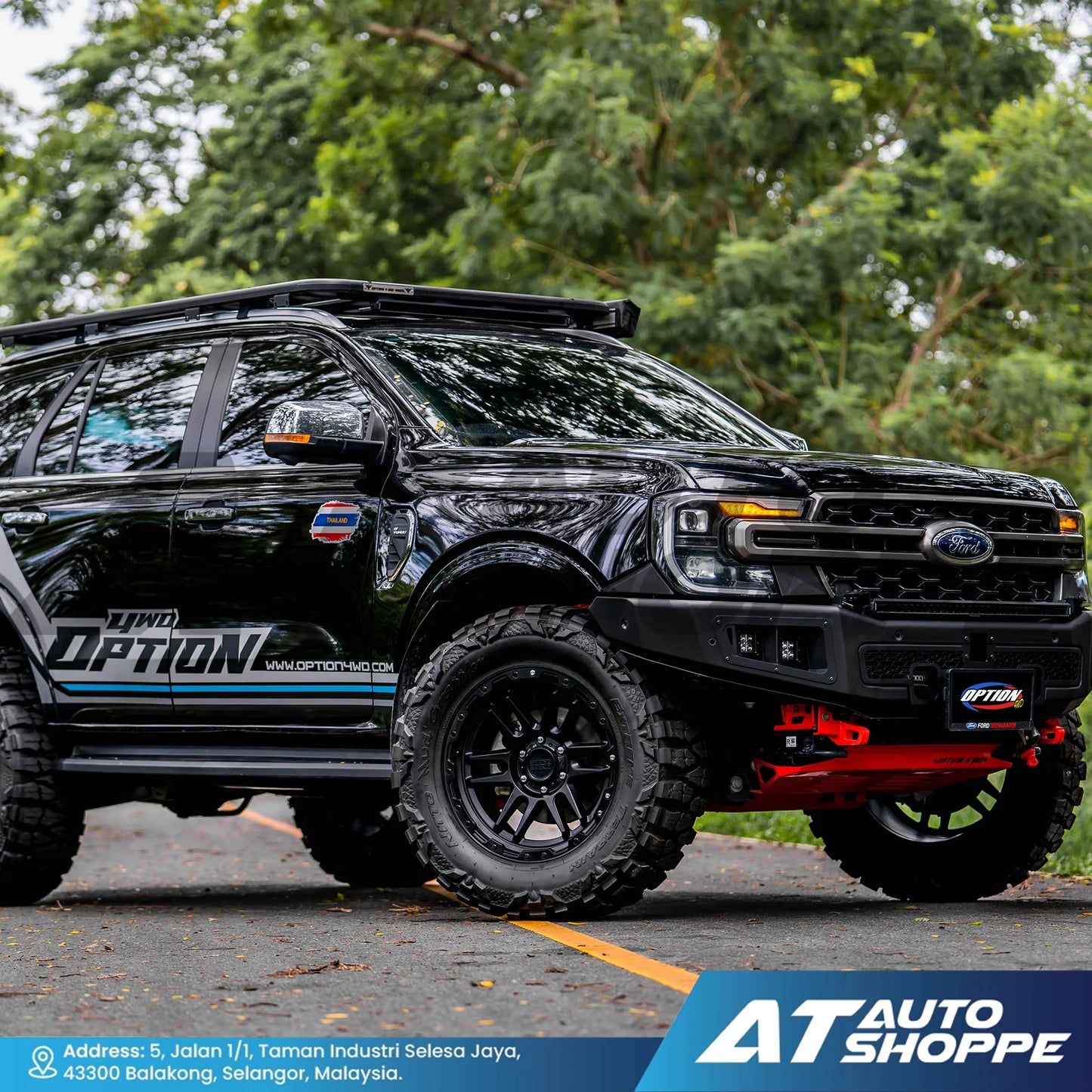 OPTION 4WD OP V2 Supreme Front Bumper for Ford Everest Next Gen