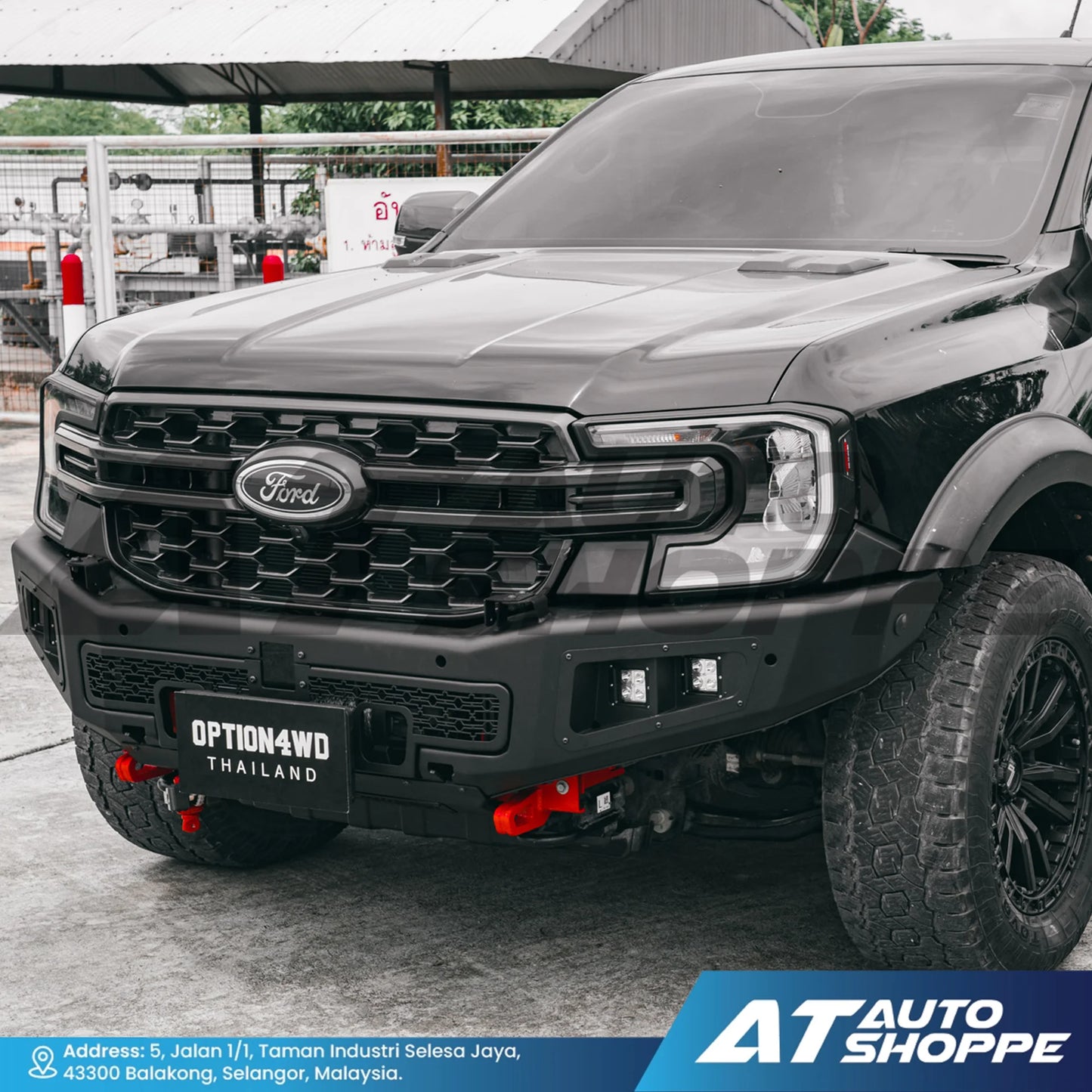 OPTION 4WD OP V2 Supreme Front Bumper for Ford Ranger Next Gen