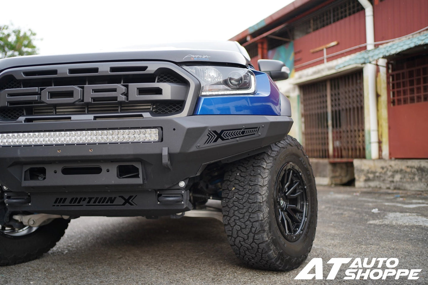 OPTION 4WD Front Bumper Option X For Ford Ranger (2018-2021) Raptor 2.0