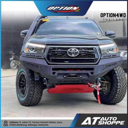 OPTION 4WD Front Bumper Option X For Toyota Hilux 2015-2019 Revo Rocco