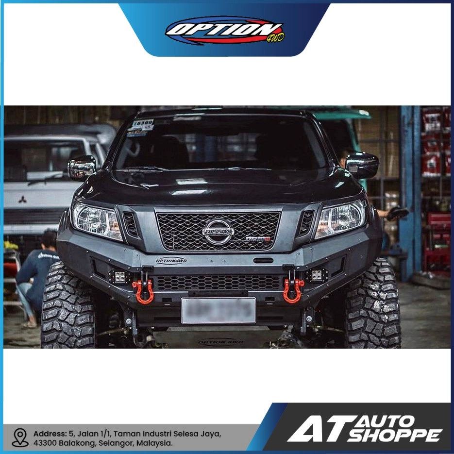 OPTION 4WD Front Bumper V1 For Nissan Navara NP300