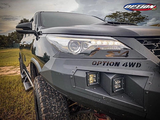 OPTION 4WD Front Bumper V1 For Toyota Fortuner (2016 - 2021)