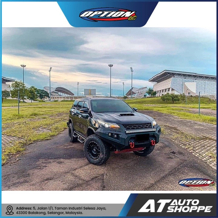 OPTION 4WD Front Bumper V1 For Toyota Fortuner (2016 - 2021)