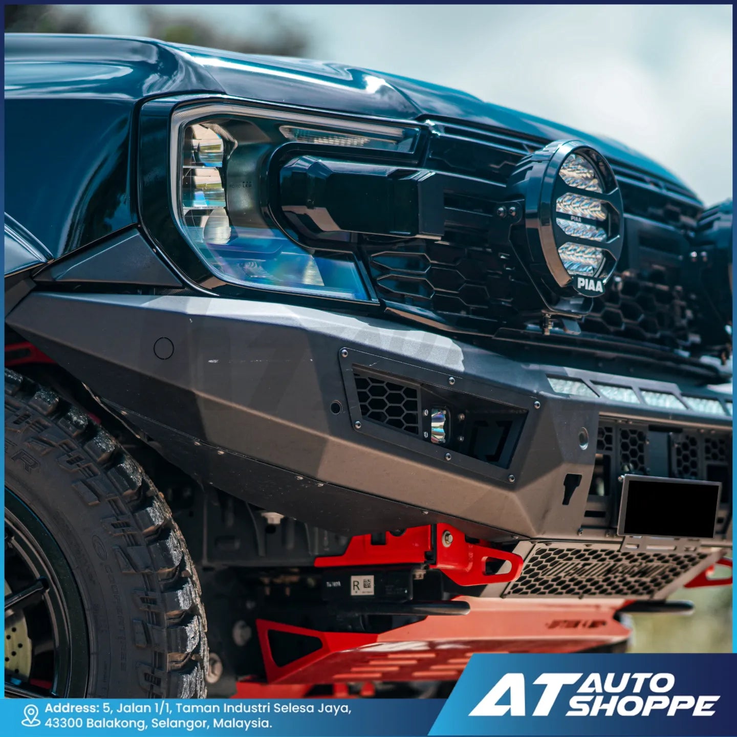 OPTION 4WD Front Bumper V1 for Ford Ranger Next Gen 2023-Current