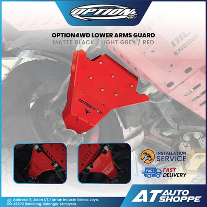 OPTION 4WD Lower Arms Guard For Ford Ranger Raptor Next Gen (1 Set)