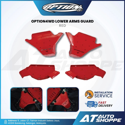 OPTION 4WD Lower Arms Guard For Ford Ranger Raptor Next Gen (1 Set)