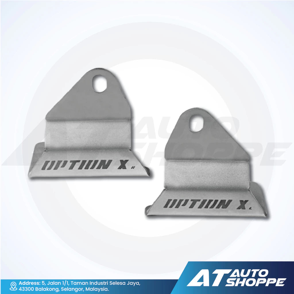 Option 4WD Option X LED Light Bar Mounting Bracket Ford Ranger Next Gen T9 2023-Current