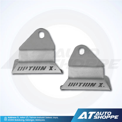 Option 4WD Option X LED Light Bar Mounting Bracket Ford Ranger Next Gen T9 2023-Current