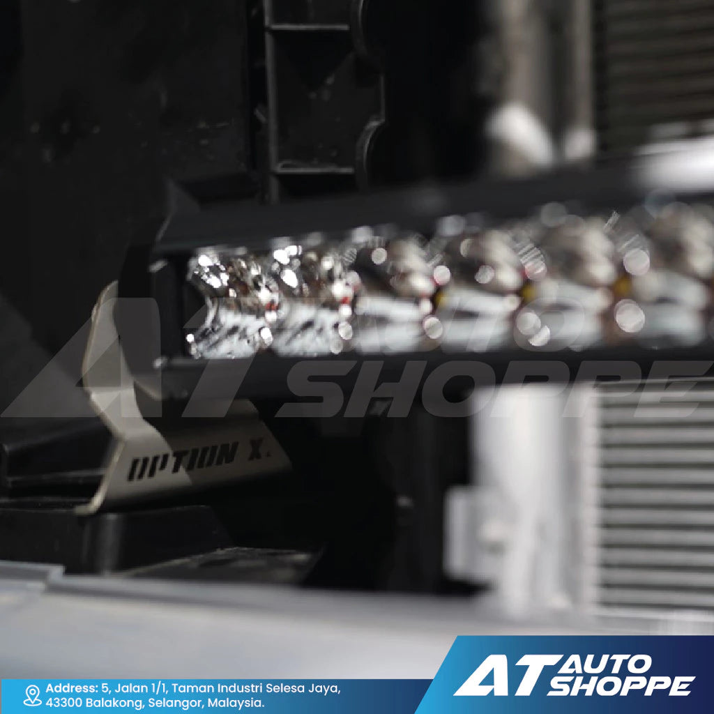 Option 4WD Option X LED Light Bar Mounting Bracket Ford Ranger Next Gen T9 2023-Current