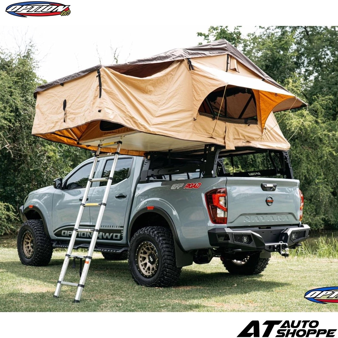 Option 4WD Rear Bumper Fighter For Nissan Navara PRO X4 / NP300