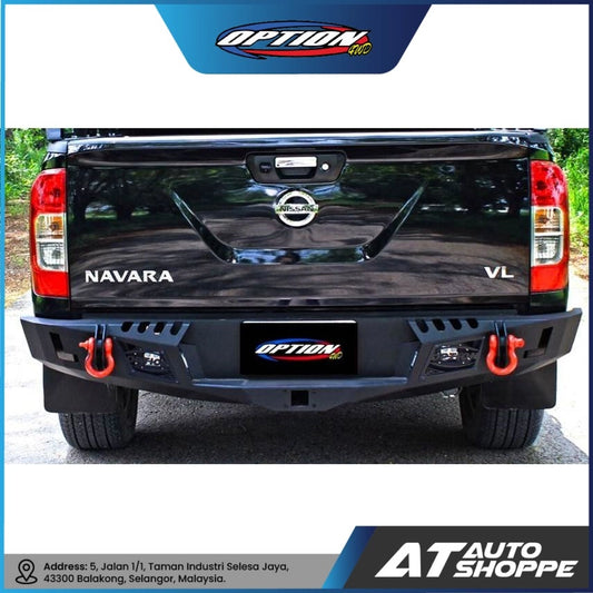 OPTION 4WD Rear Bumper Sporty For Nissan Navara NP300