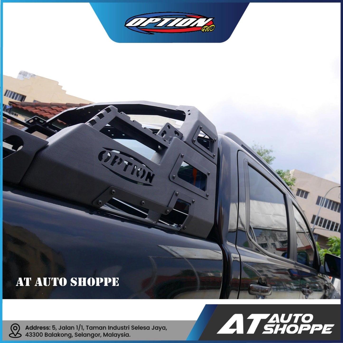 OPTION 4WD Sport Roll Bar For Isuzu DMAX