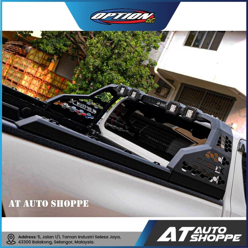 OPTION 4WD Sport Roll Bar Option X For Toyota Hilux (2015-Current)