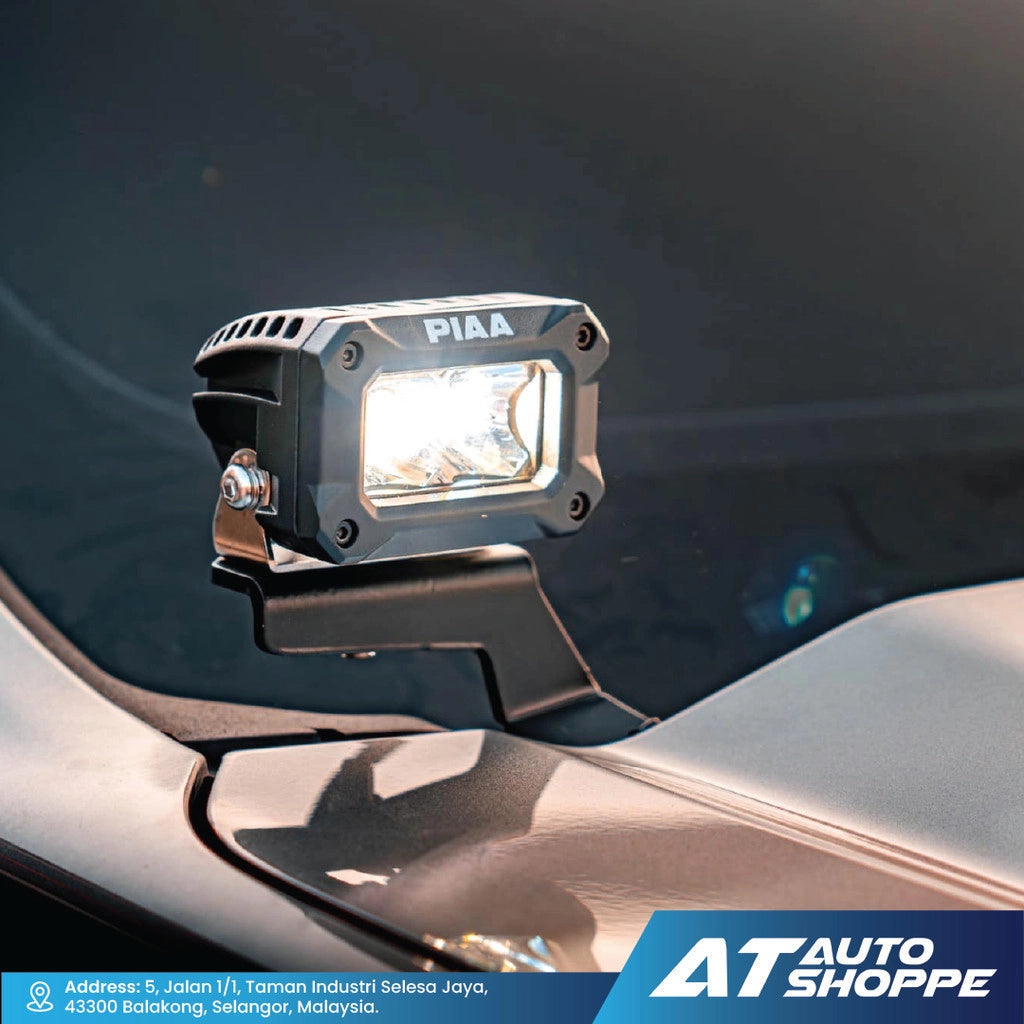 PIAA 2000 Series 3" LED Light Pods Spot / Flood Beam White (Product of Japan)