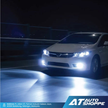 PIAA LEH 120E LED 6000K Bulbs Kit (H4) (Product of Japan)