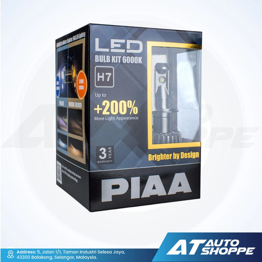 PIAA LEH 123E LED 6000K Bulbs Kit (H7)