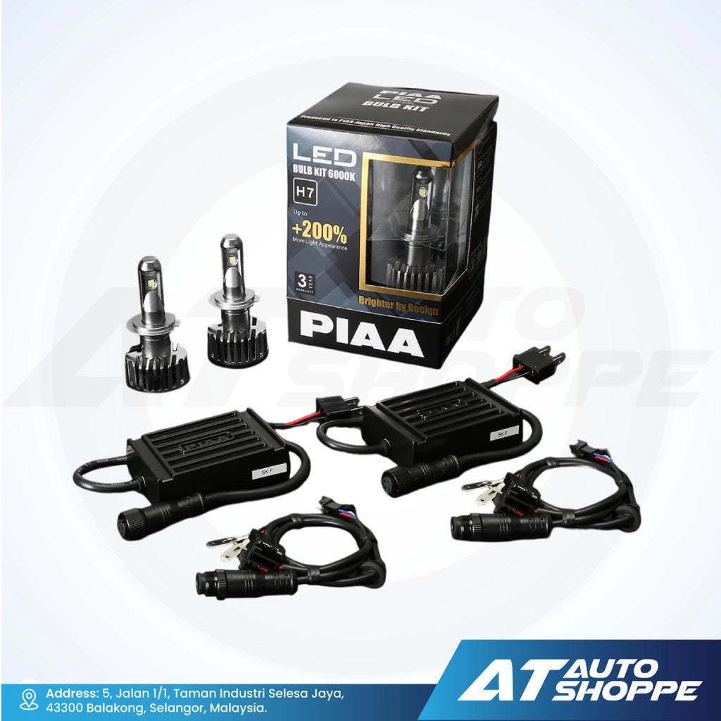 PIAA LEH 123E LED 6000K Bulbs Kit (H7)