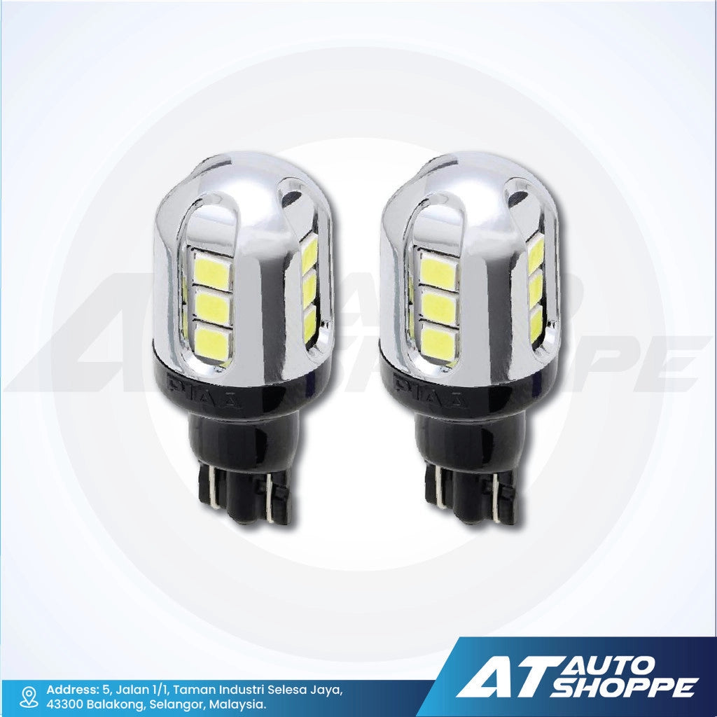 PIAA LEW121 Car LED Bulbs Kit 6600k (T16) (Product of Japan)