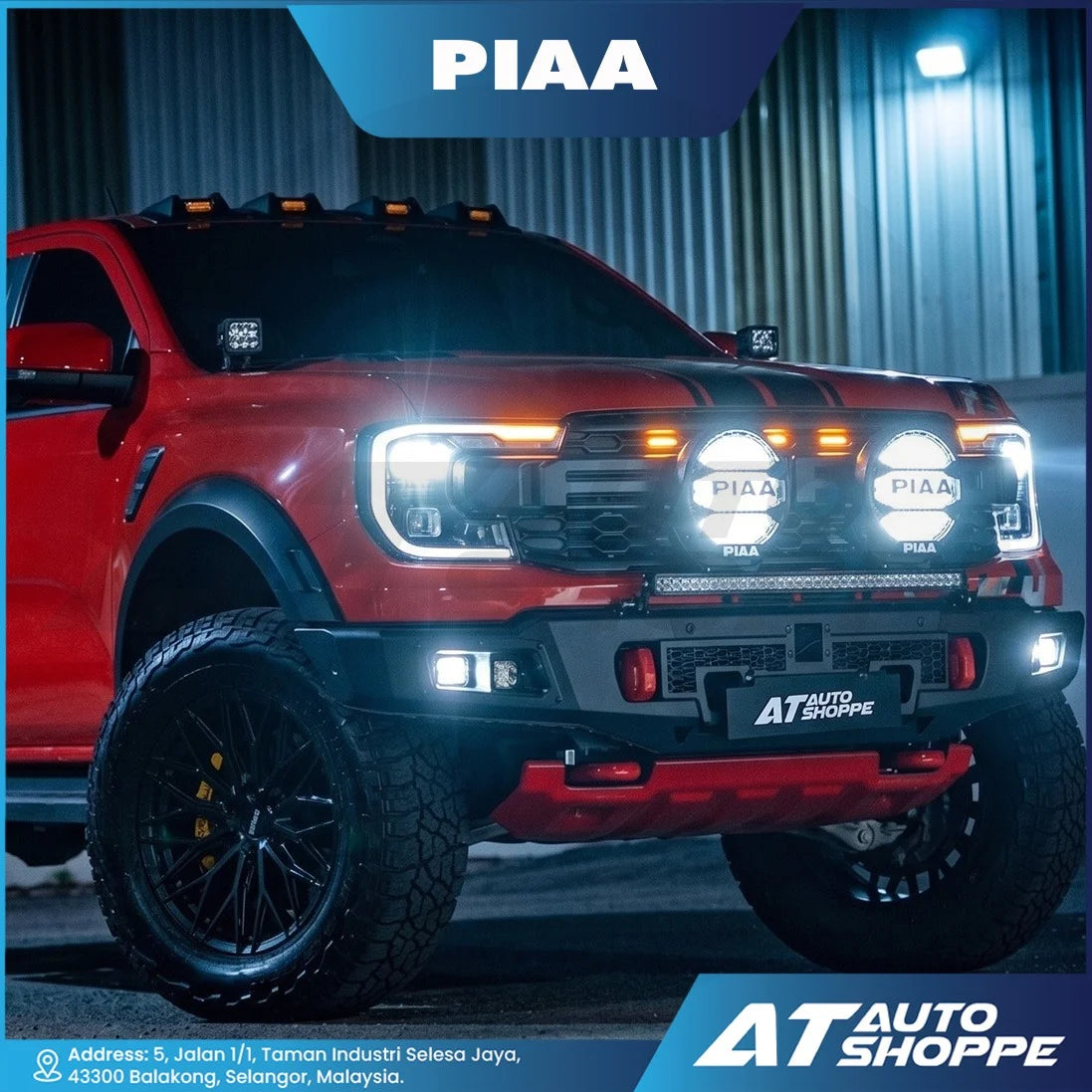 PIAA LPX590 9 Inch White LED Driving Beam Kit