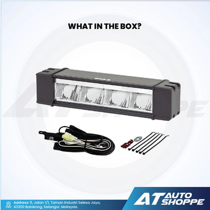 PIAA RF10 (10") RF Series Led Light Bar White / Yellow (Product of Japan)